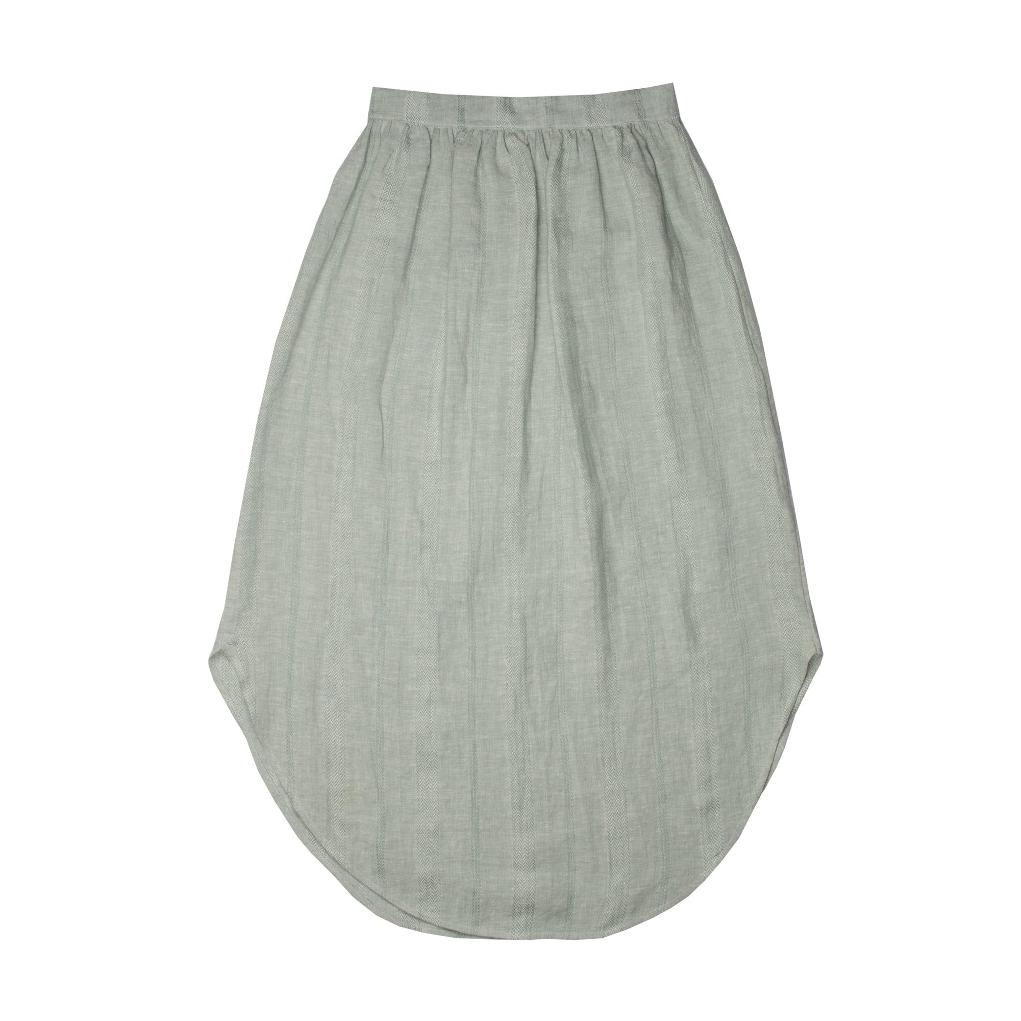 Textured Linen Woman Skirt - Suuky NC