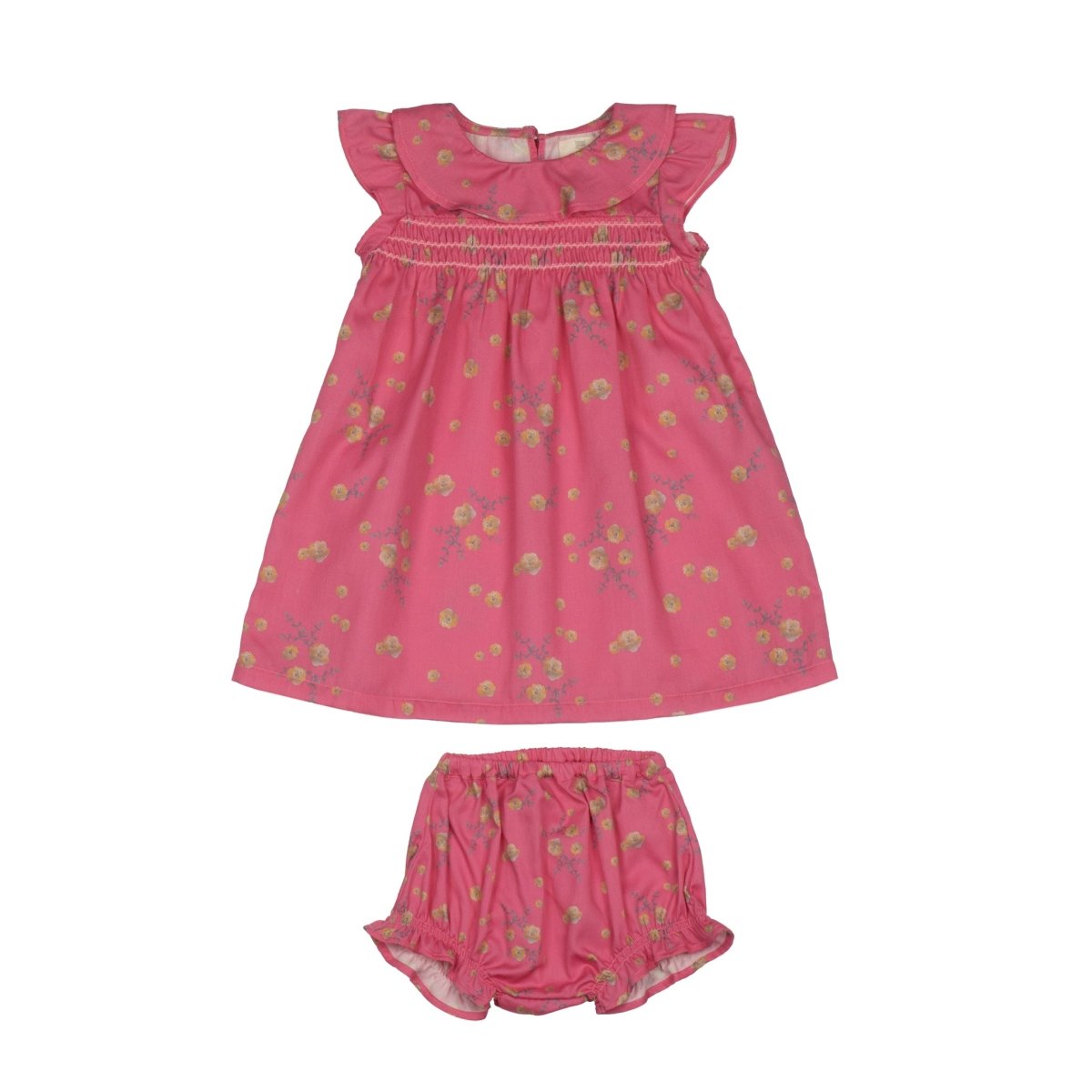 Flower Print Baby Dress - Suuky Porto