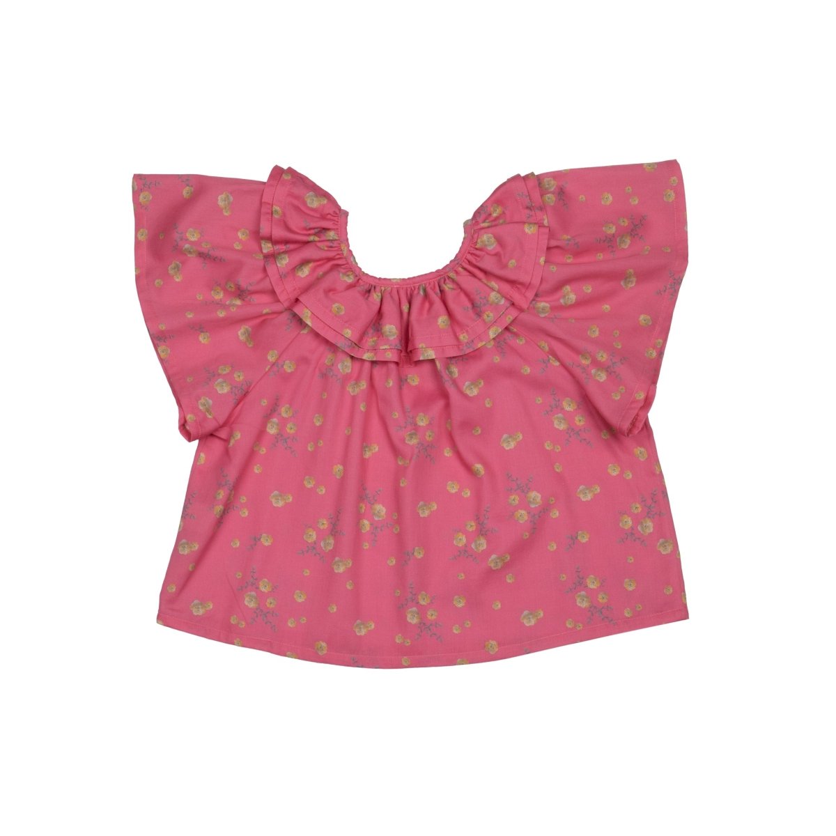 Flower Print Blouse - Suuky Porto