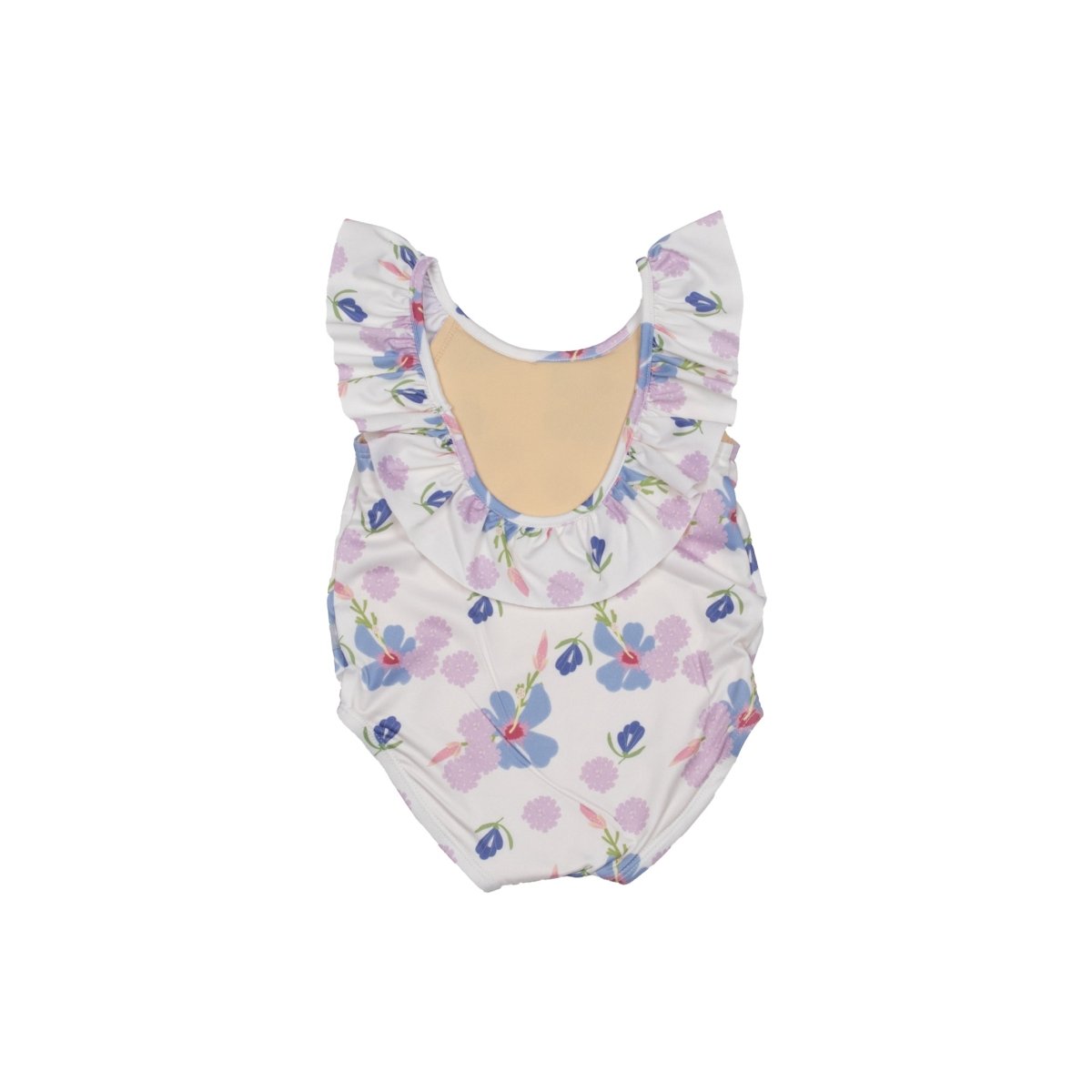 Frilled Baby Swimsuit Hibiscu Garden - Suuky Porto