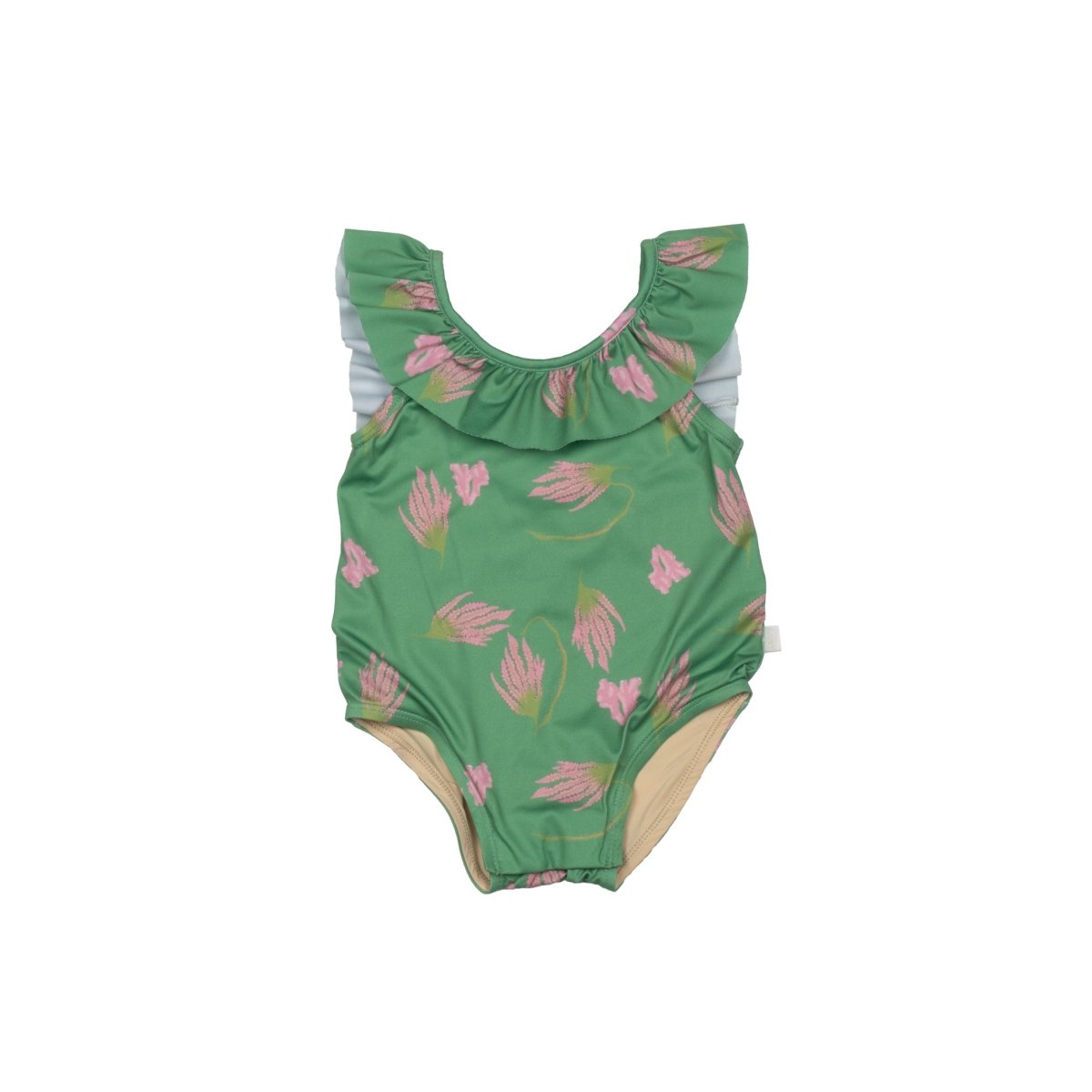 Frilled Baby Swimsuit Sea Garden - Suuky Porto