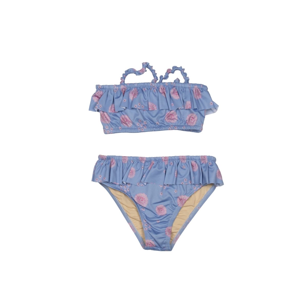 Frilled Bikini Star Flower Blue - Suuky Porto