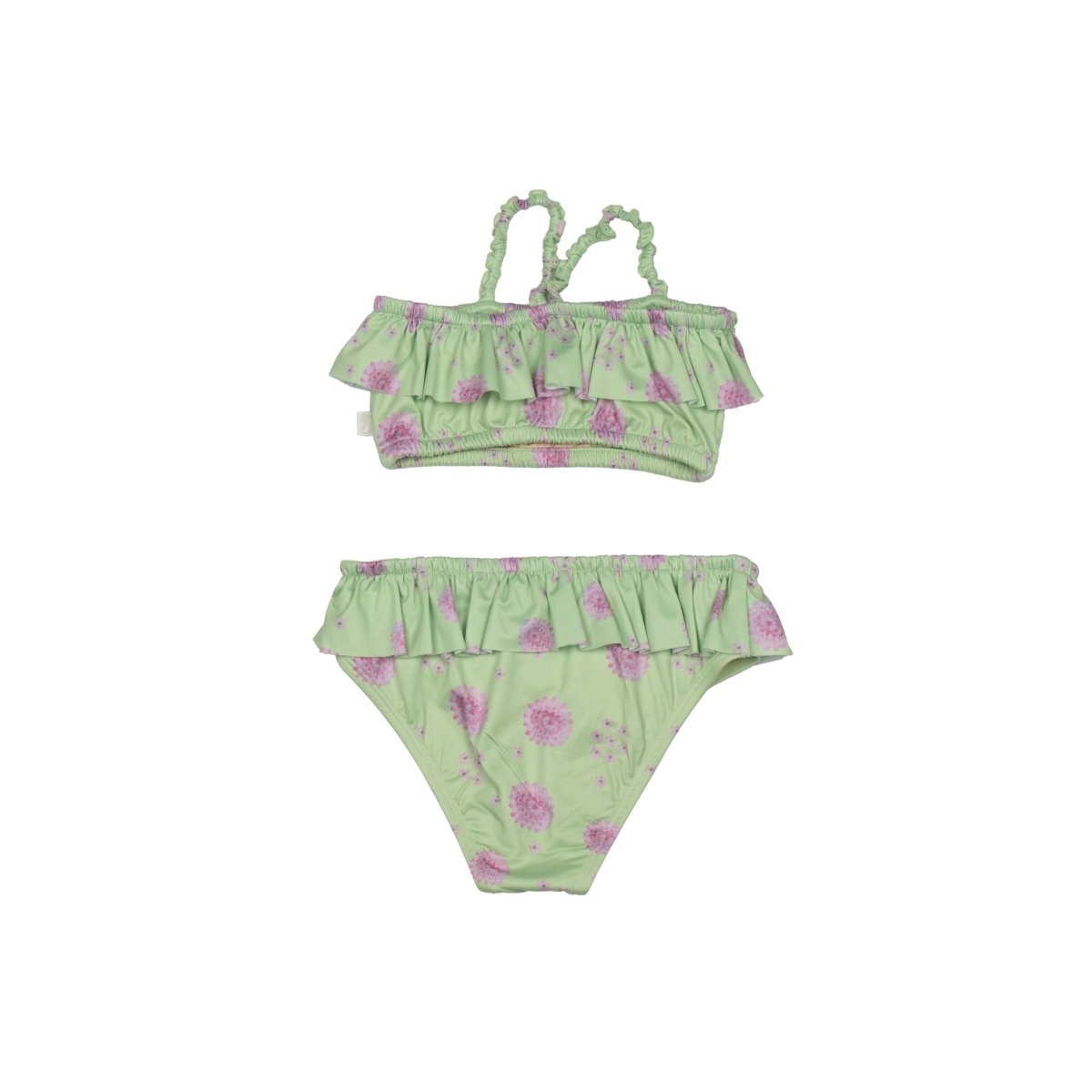 Frilled Bikini Star Flower Green - Suuky Porto