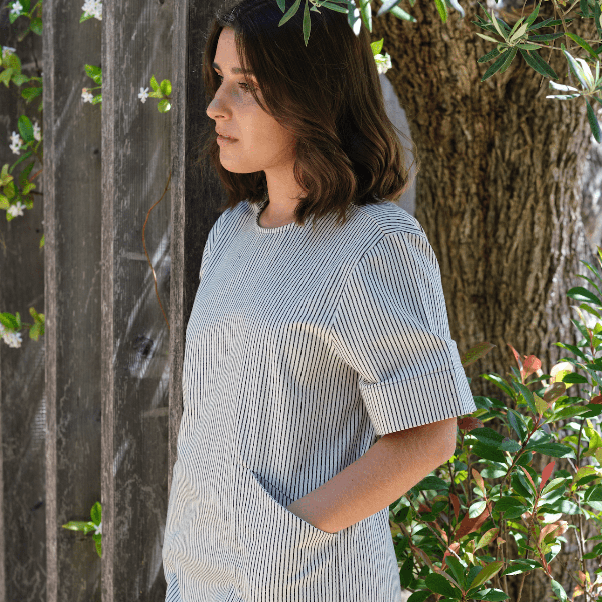Global Stripe Woman Dress - Suuky Porto