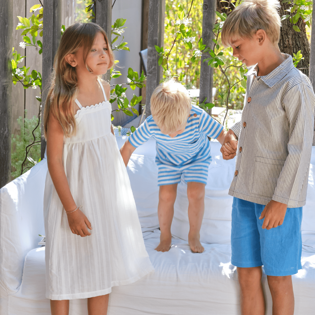 Linen Long Shorts - Suuky Porto