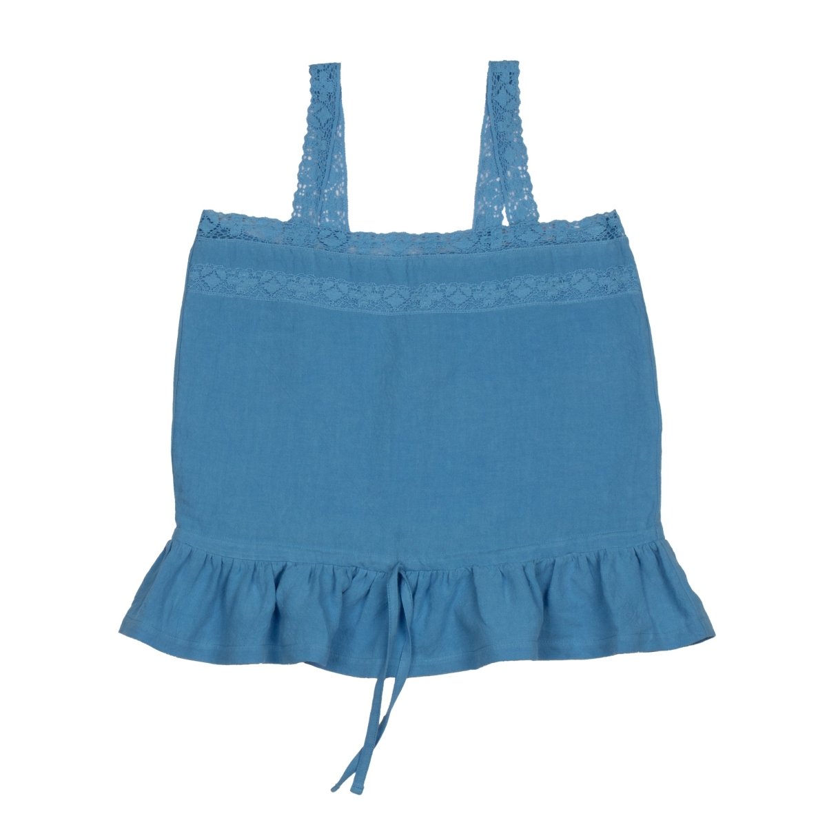 Linen Woman Lace Tunic - Suuky Porto