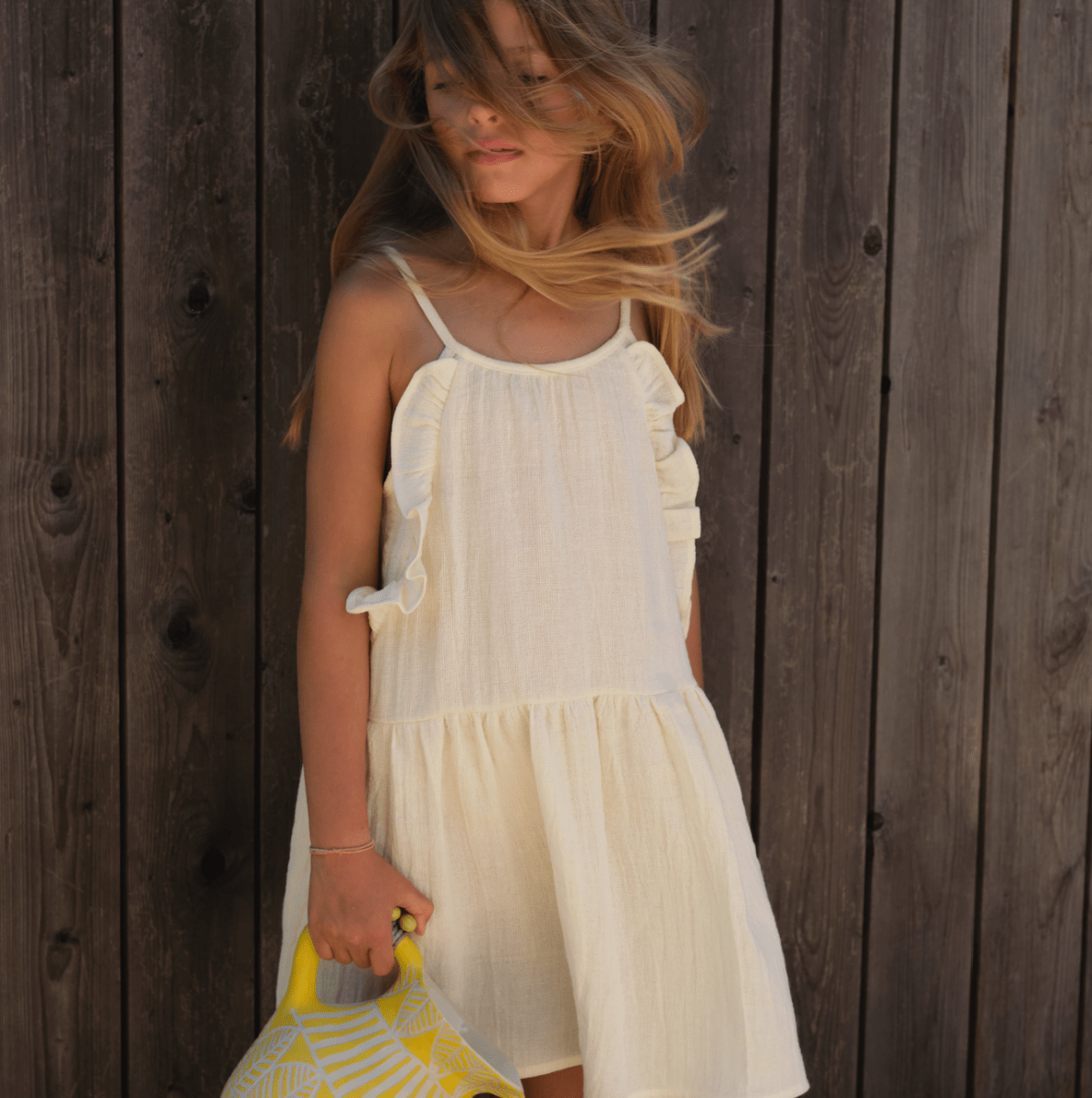Mesh Frill Dress - Suuky Porto