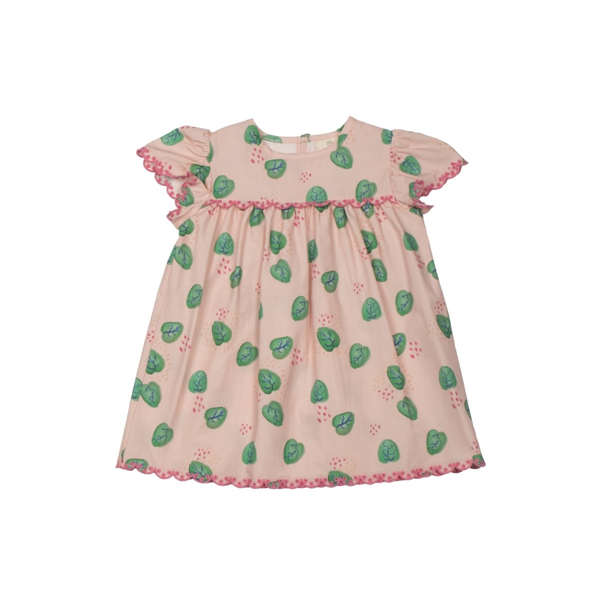 Popelin Embroidered Baby Dress - Suuky Porto