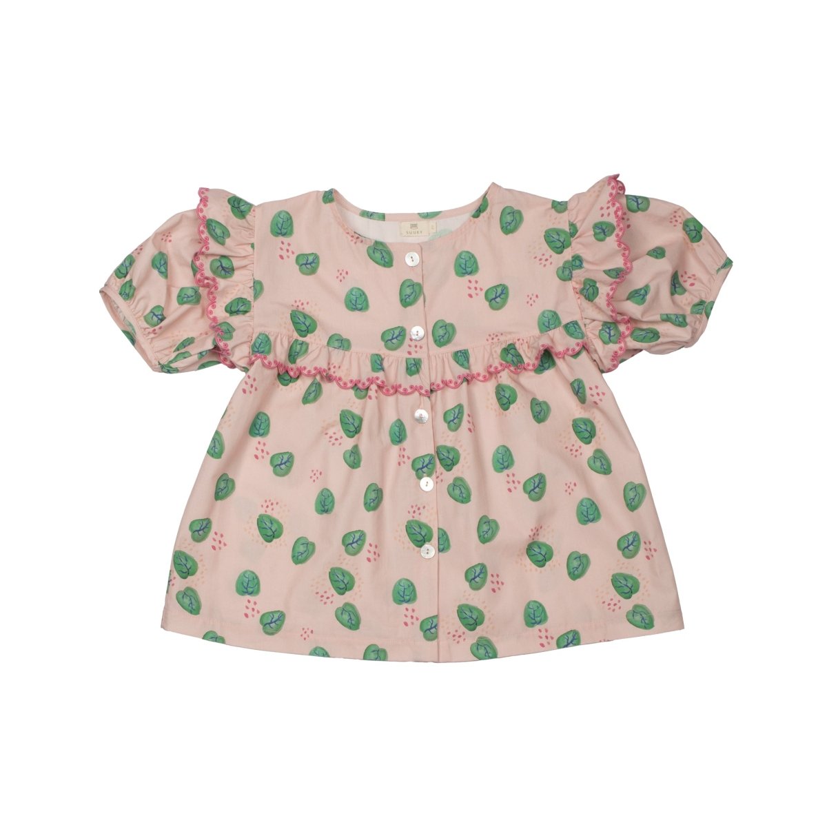 Popelin Embroidered Blouse - Suuky Porto