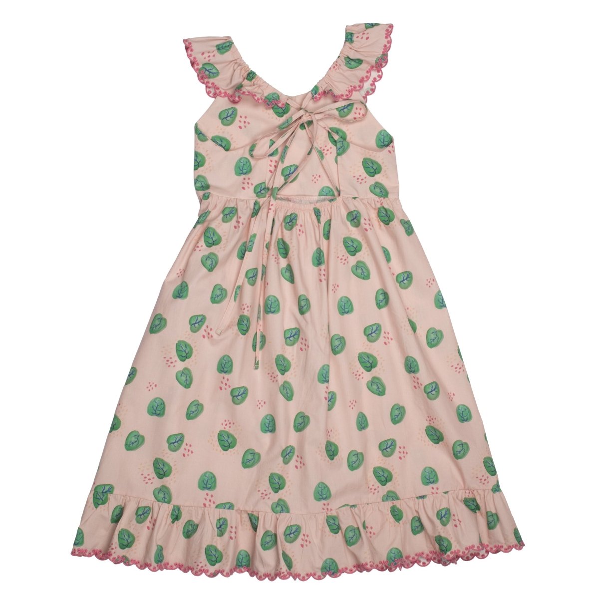 Popelin Embroidered Dress - Suuky Porto