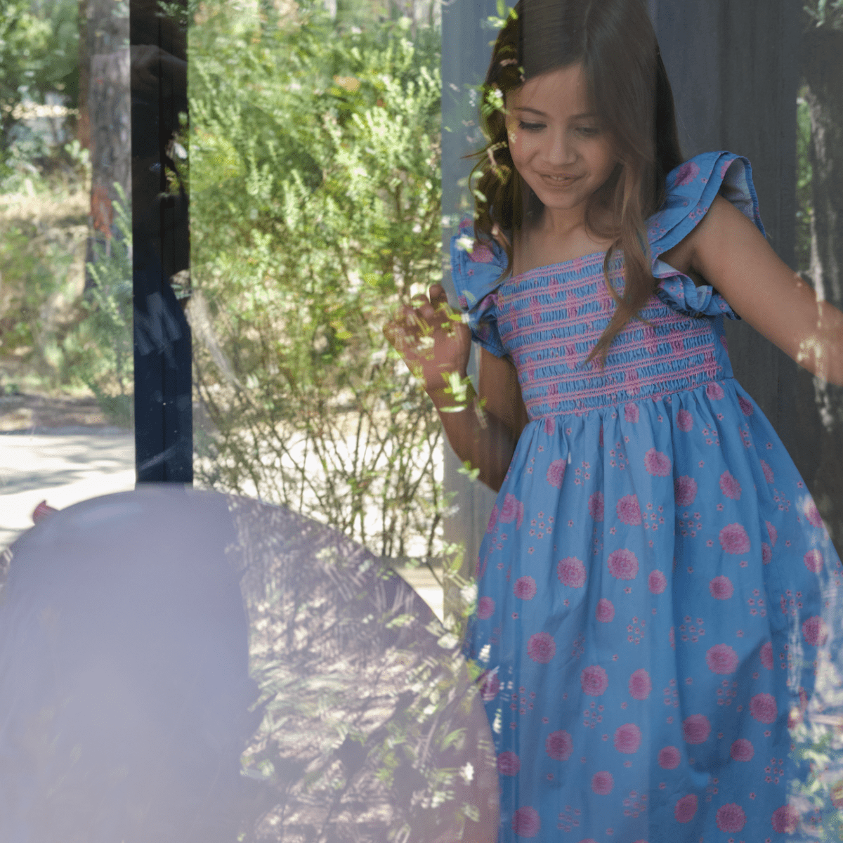 Popelin Frilled Dress - Suuky Porto