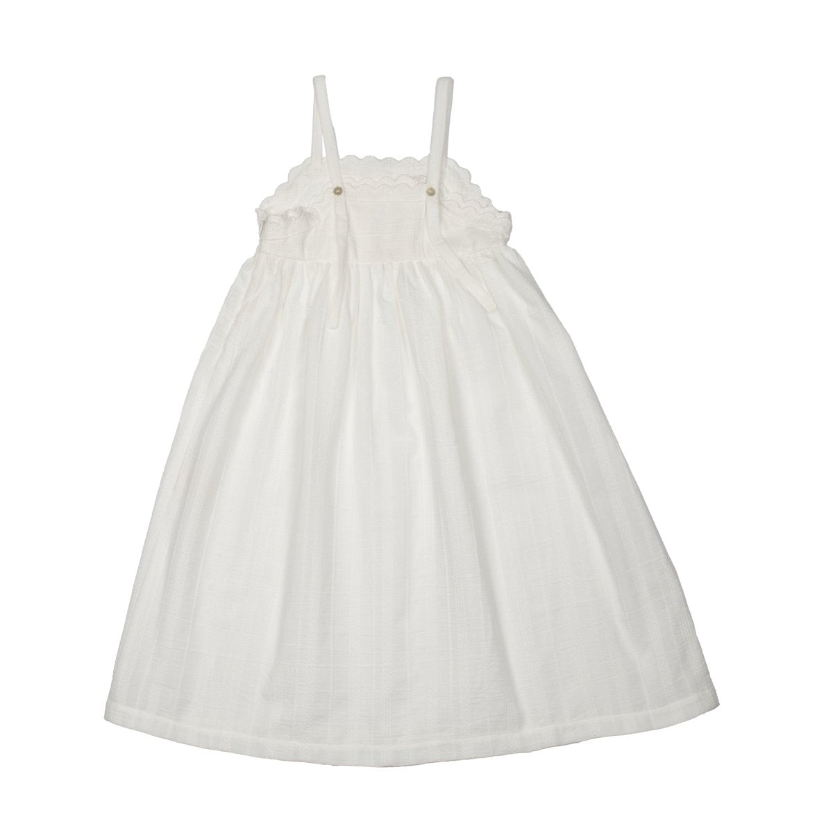 Soft Stitched Embroidered Dress - Suuky Porto