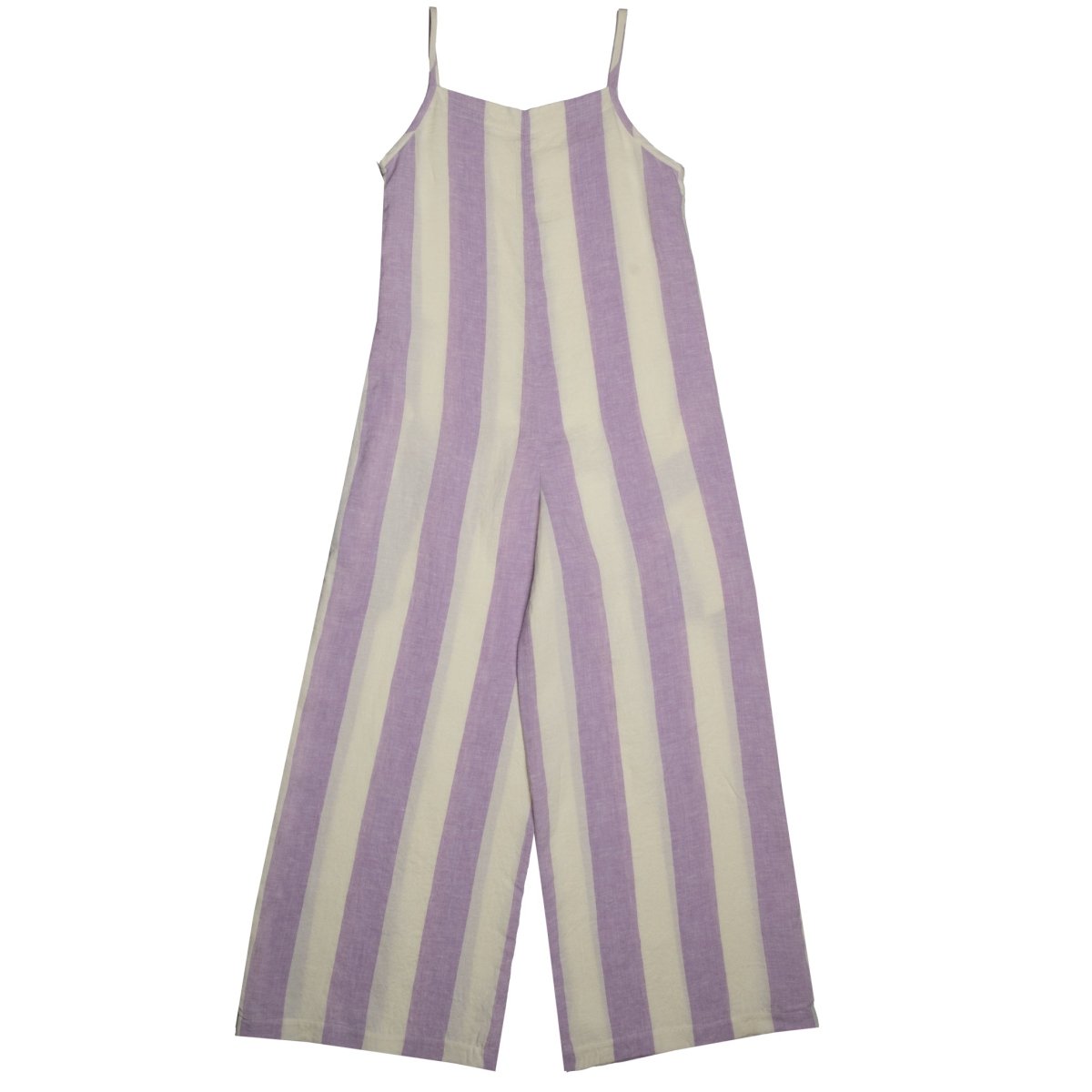 Striped Linen Jumpsuit - Suuky Porto