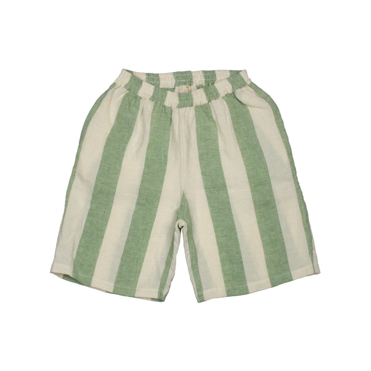 Striped Linen Man Shorts - Suuky Porto