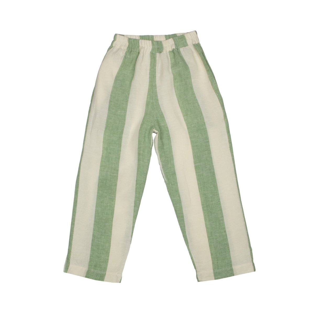 Striped Linen Pants - Suuky Porto