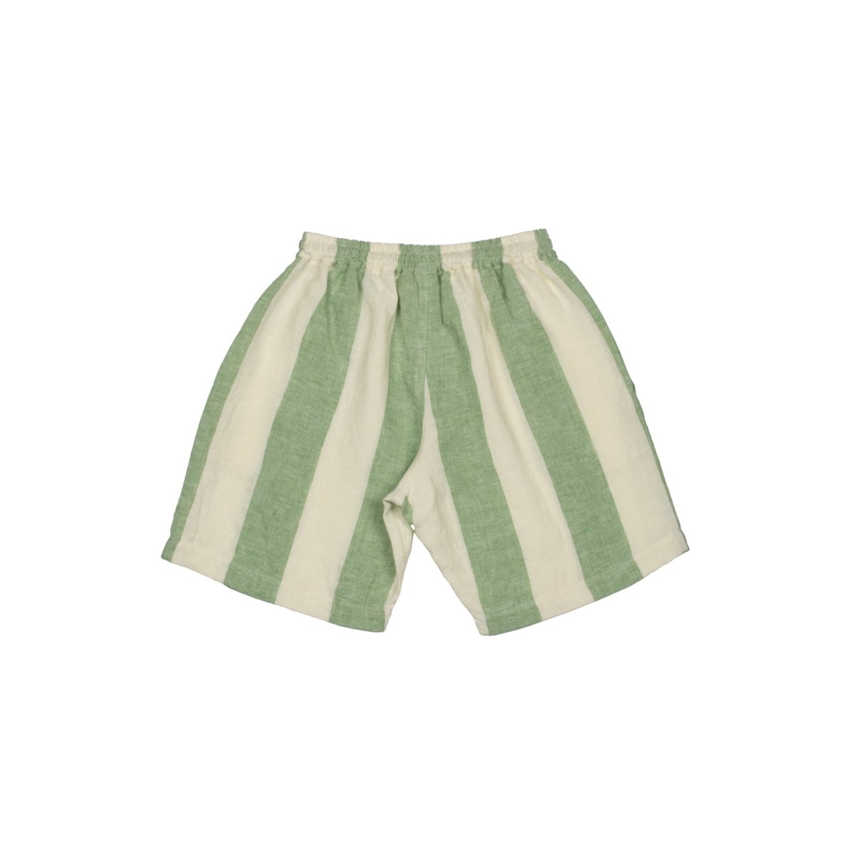 Striped Linen Shorts - Suuky Porto