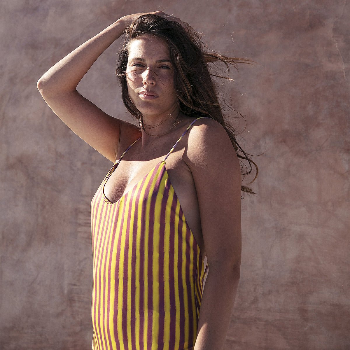 Stripes Swimsuit Woman - Suuky Porto