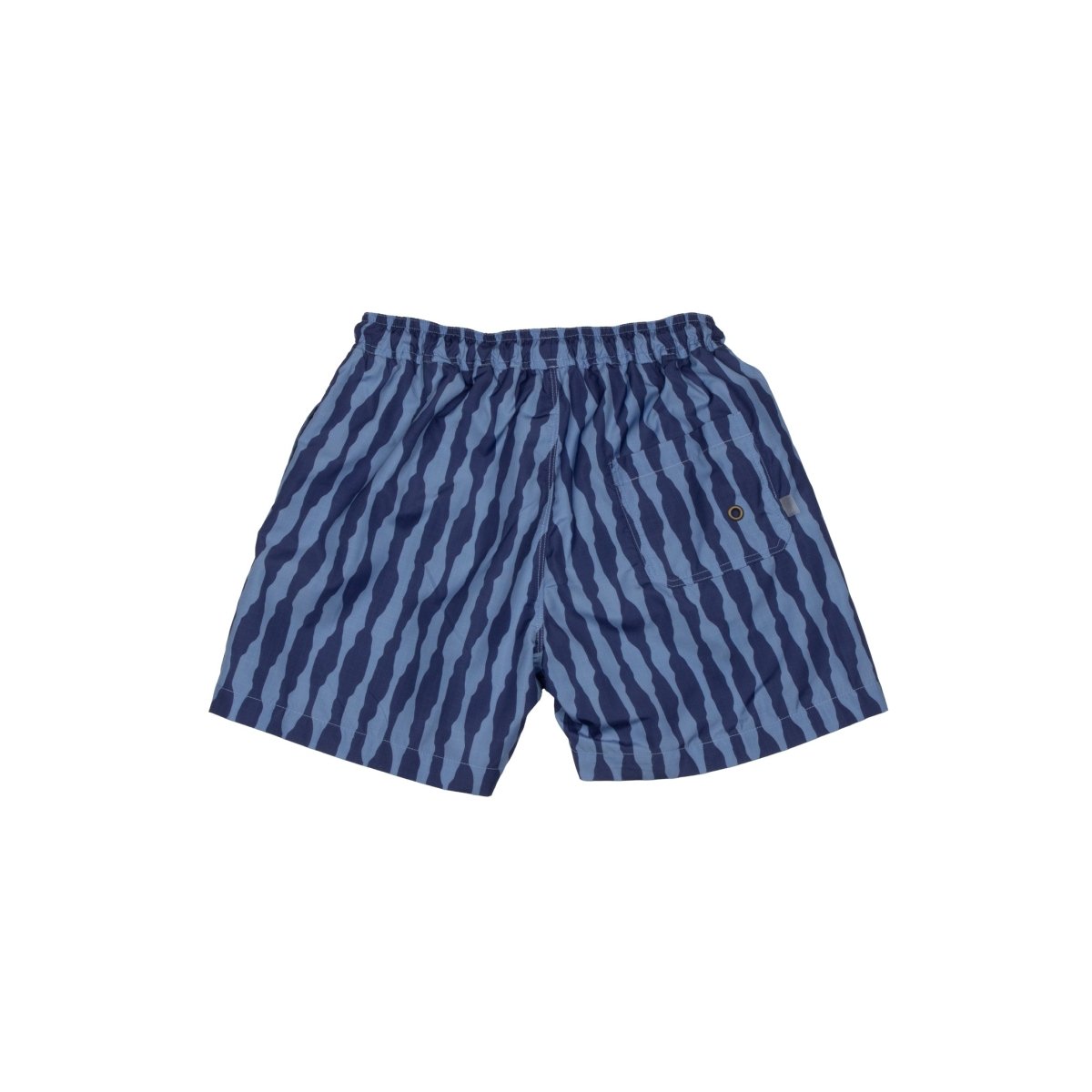 Swimming Shorts Irregular Stripes Blue - Suuky Porto