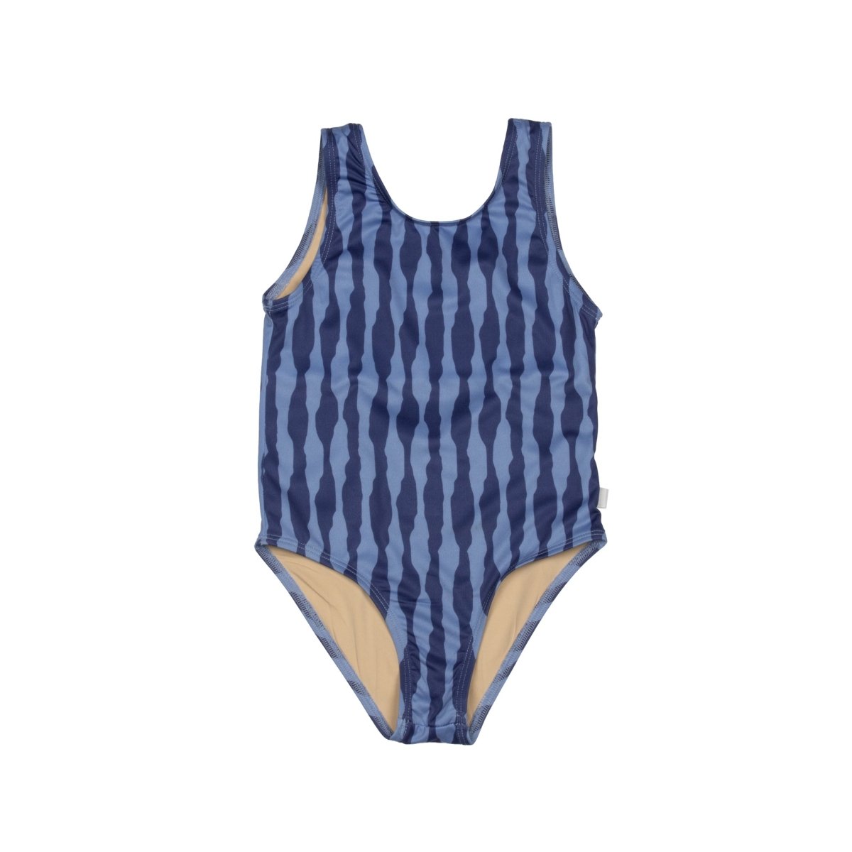 Swimsuit Irregular Stripes Blue - Suuky Porto