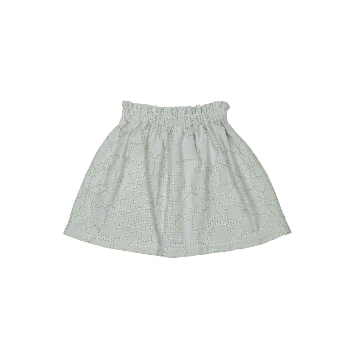 Textured Flower Skirt - Suuky Porto