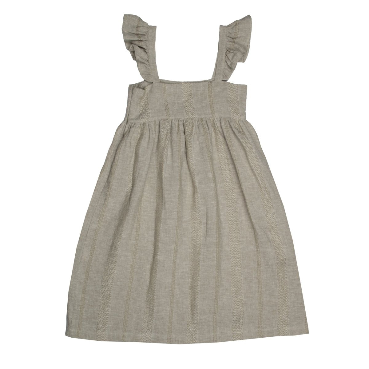 Textured Linen Dress - Suuky Porto