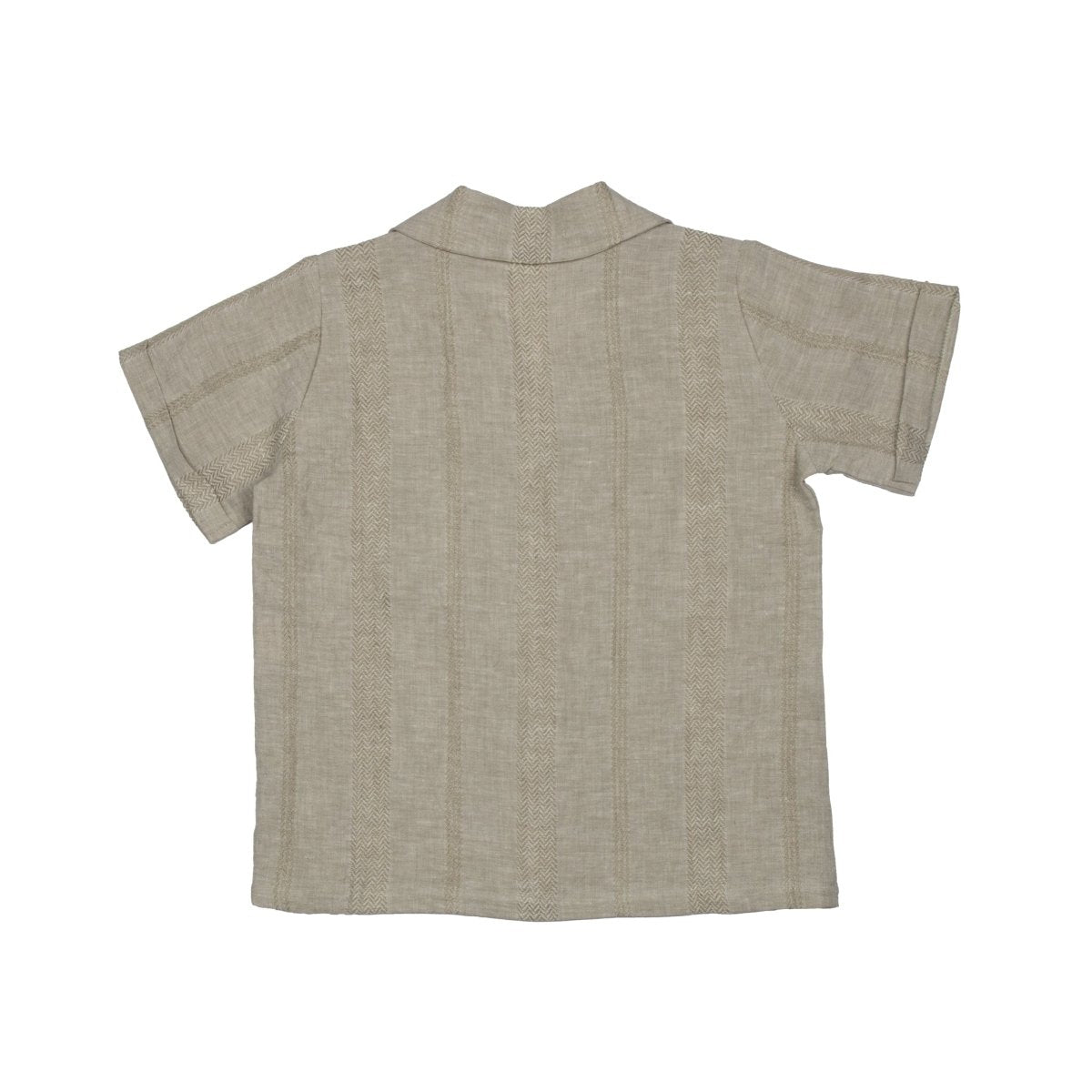 Textured Linen Shirt - Suuky Porto