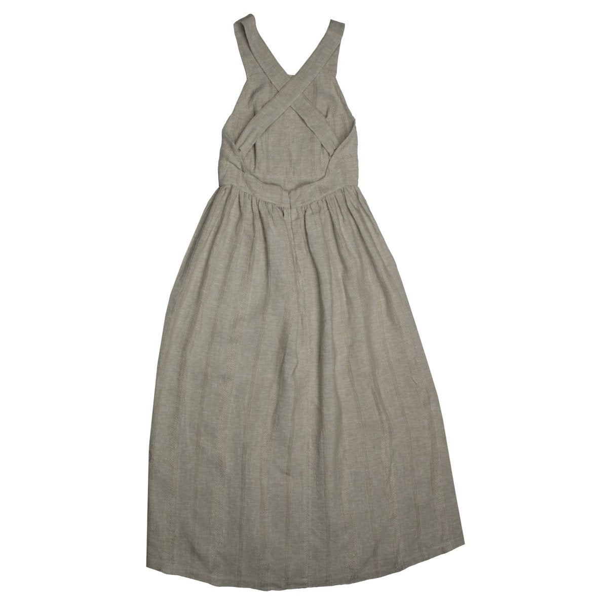 Textured Linen Woman Dress - Suuky Porto