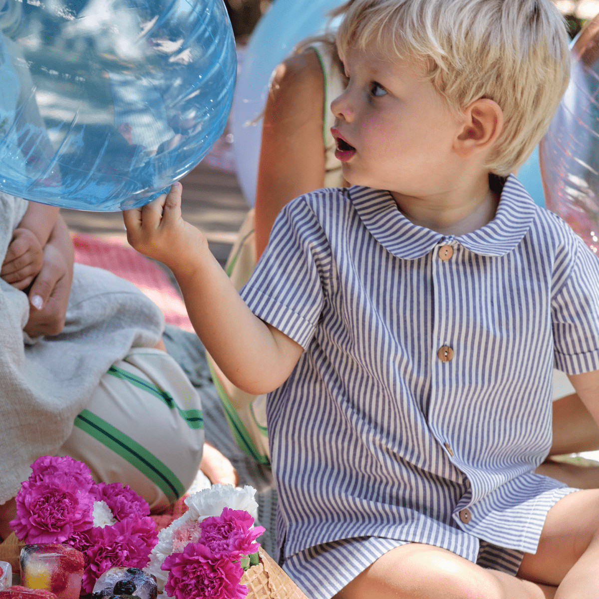 Tiny Stripes Baby Shirt - Suuky Porto