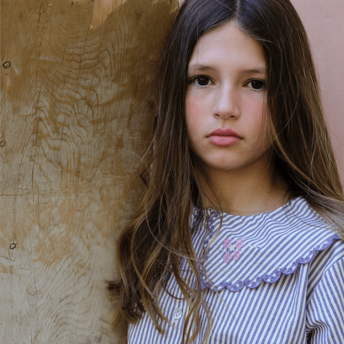 Tiny Stripes Embroidered Blouse - Suuky Porto
