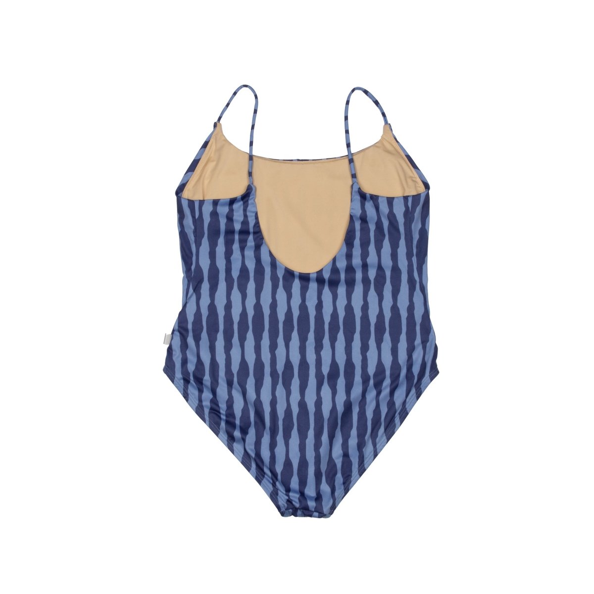 Woman Swimsuit Irregular Stripes Blue - Suuky Porto