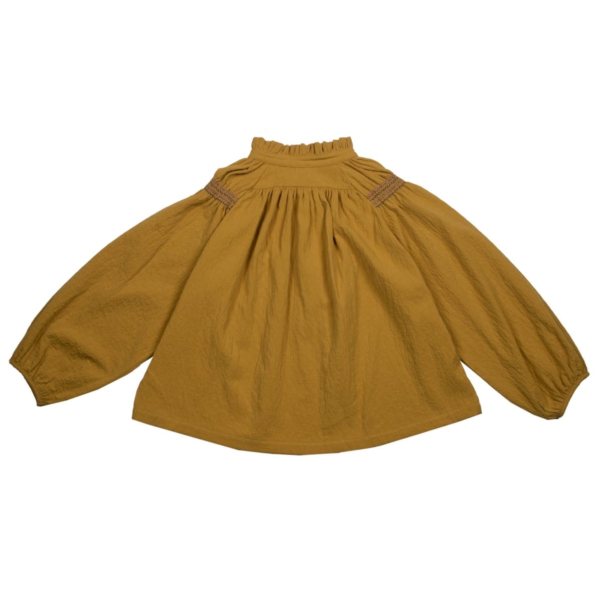 Bark Jacquard Embroidered Blouse - Suuky Porto