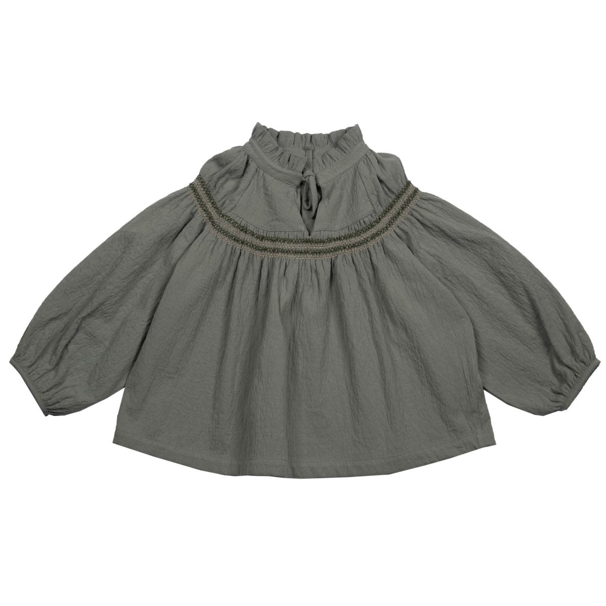 Bark Jacquard Embroidered Blouse - Suuky Porto