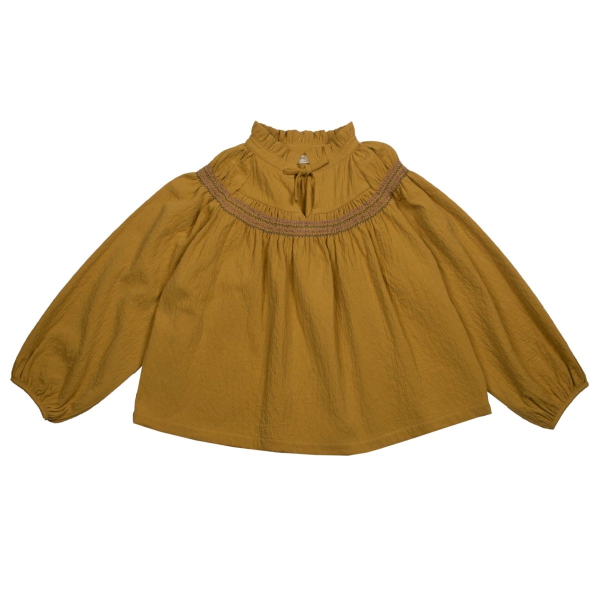 Bark Jacquard Embroidered Blouse - Suuky Porto