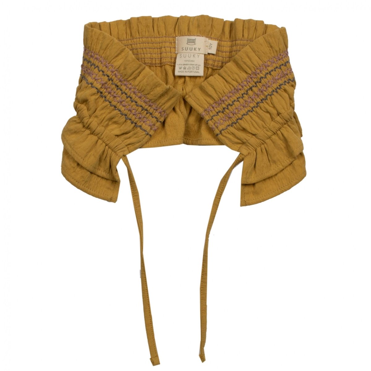 Bark Jacquard Embroidered Collar - Suuky Porto