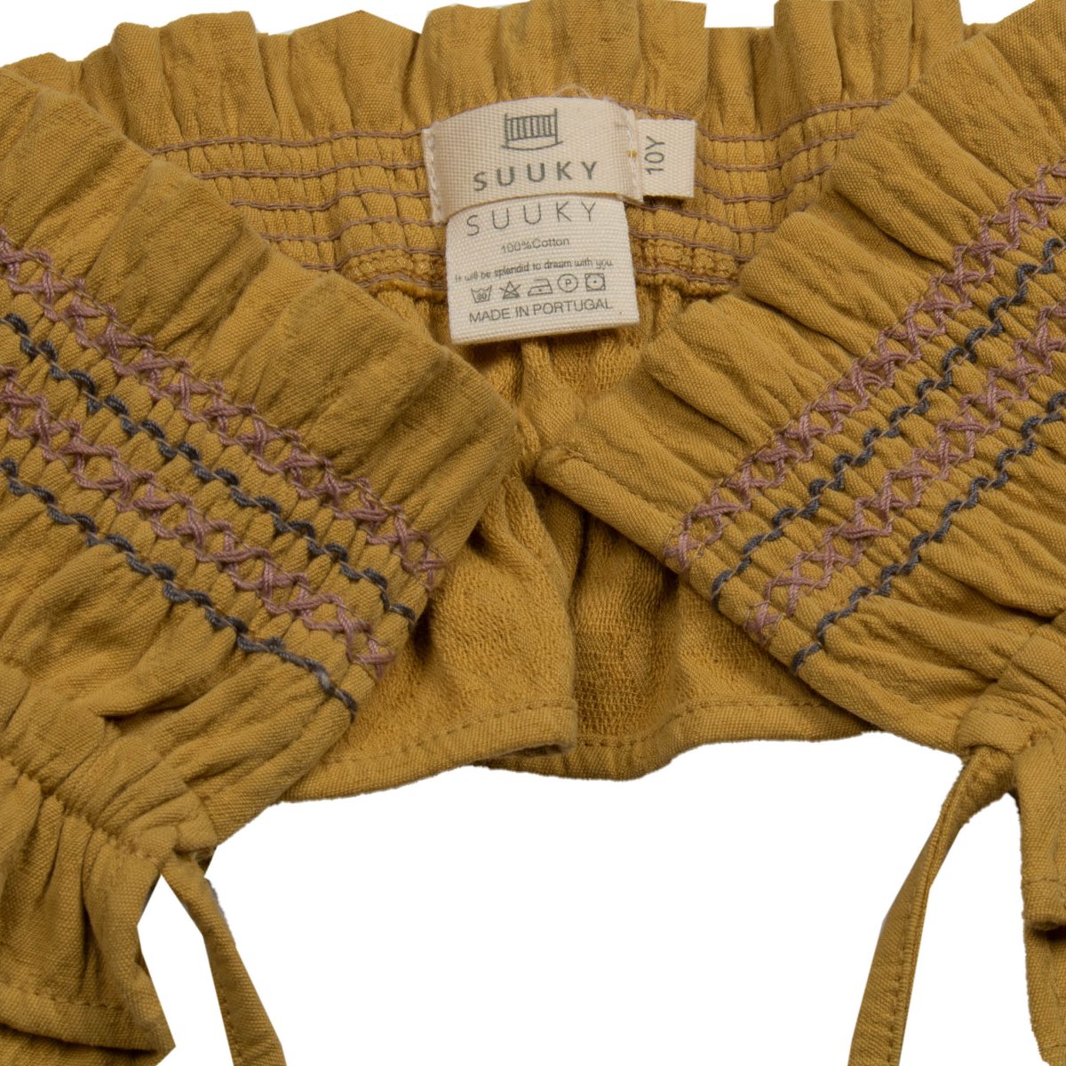 Bark Jacquard Embroidered Collar - Suuky Porto