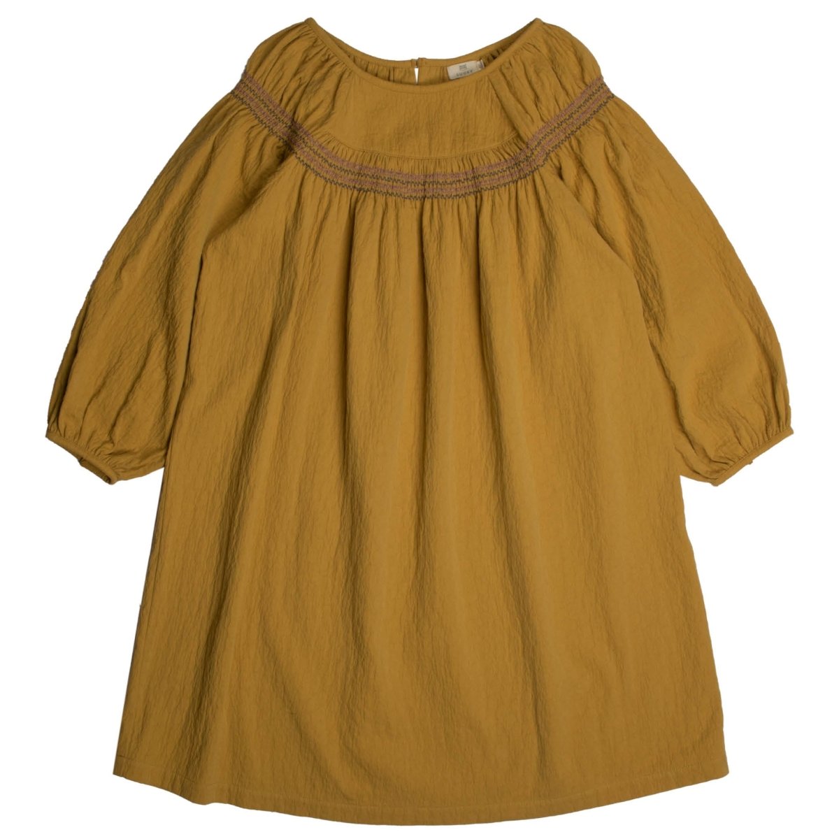Bark Jacquard Embroidered Dress - Suuky Porto