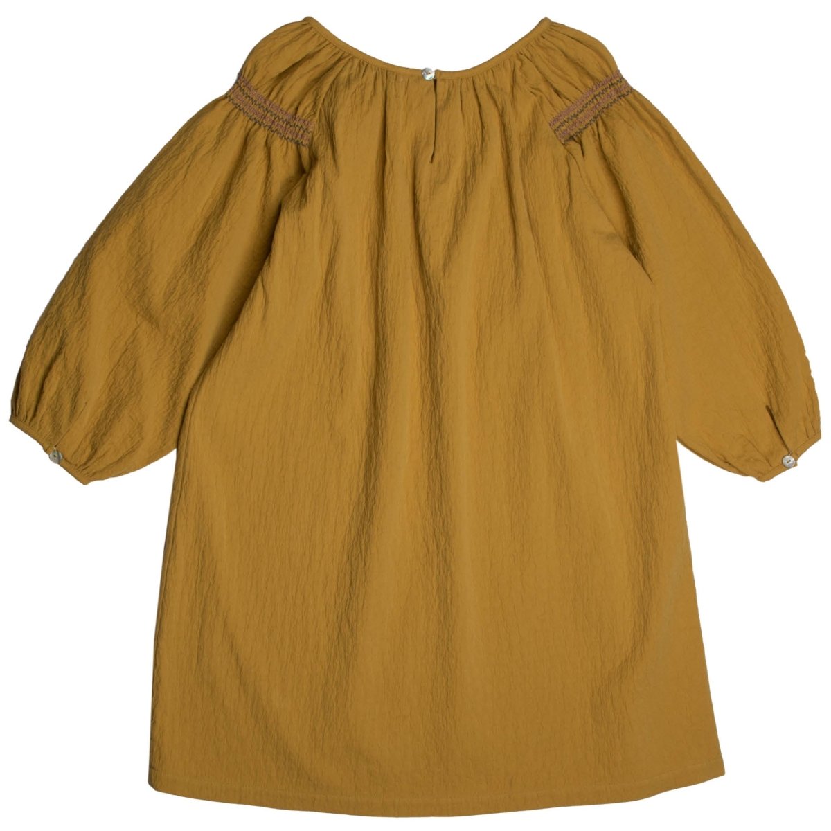 Bark Jacquard Embroidered Dress - Suuky Porto