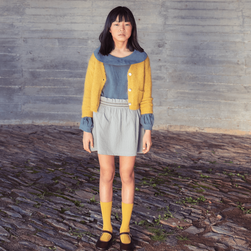 Bark Jacquard Mini Skirt - Suuky Porto