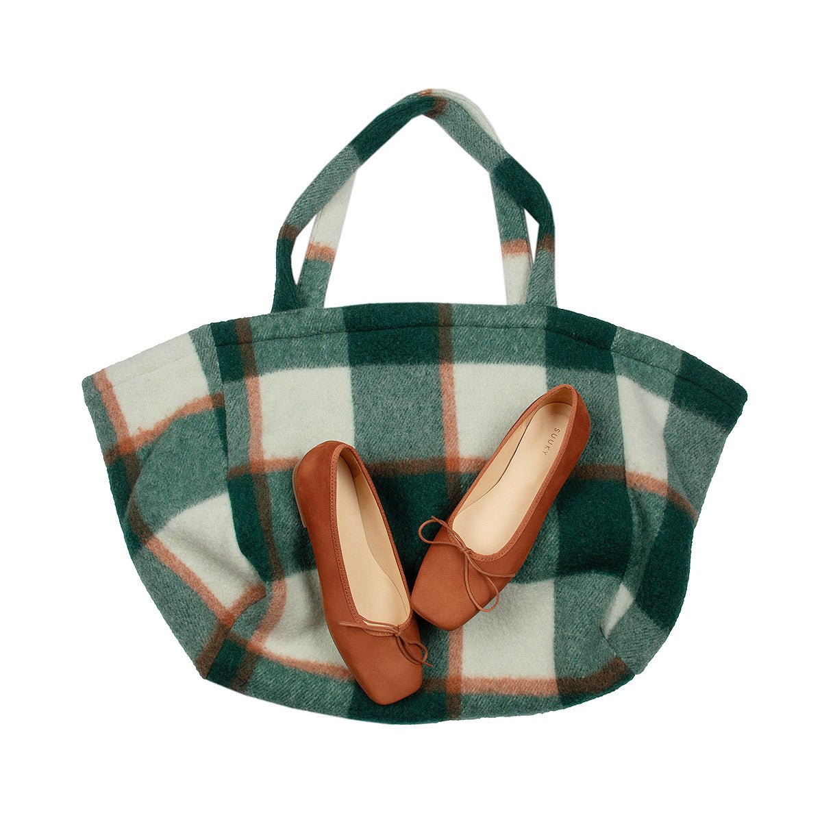 Big Plaid Tote bag - Accessories Suuky Porto