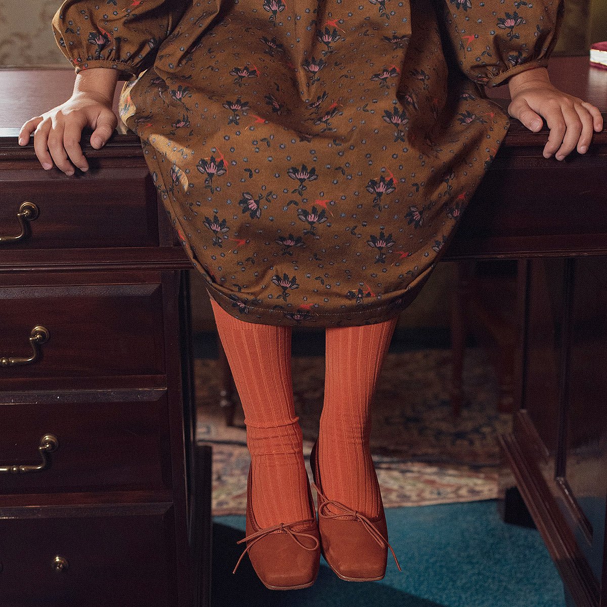 Bio Caramel Leather Ballet Flats - Shoes Suuky Porto