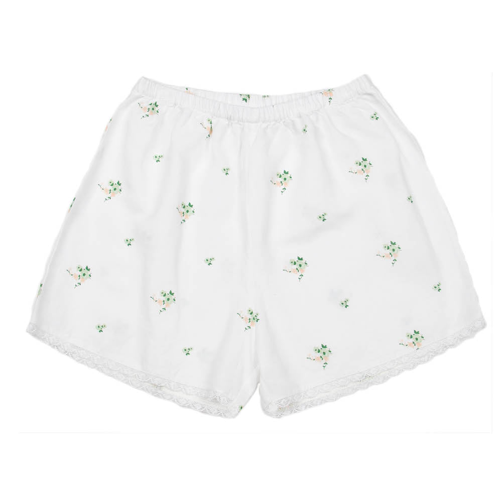 Botanical Flower Print | Girl's Embroidered Set - Sets Suuky Porto