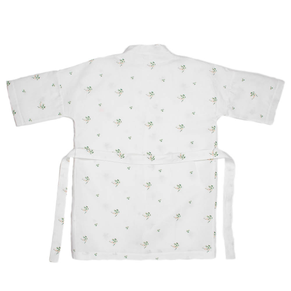 Botanical Flower Print | Girl's Kimono - Jackets & Kimonos Suuky Porto