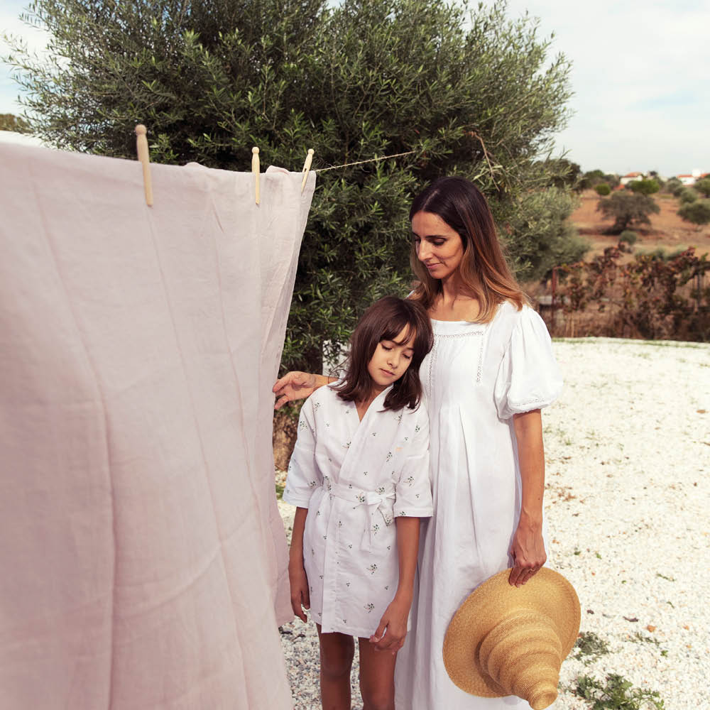 Botanical Flower Print | Girl's Kimono - Jackets & Kimonos Suuky Porto