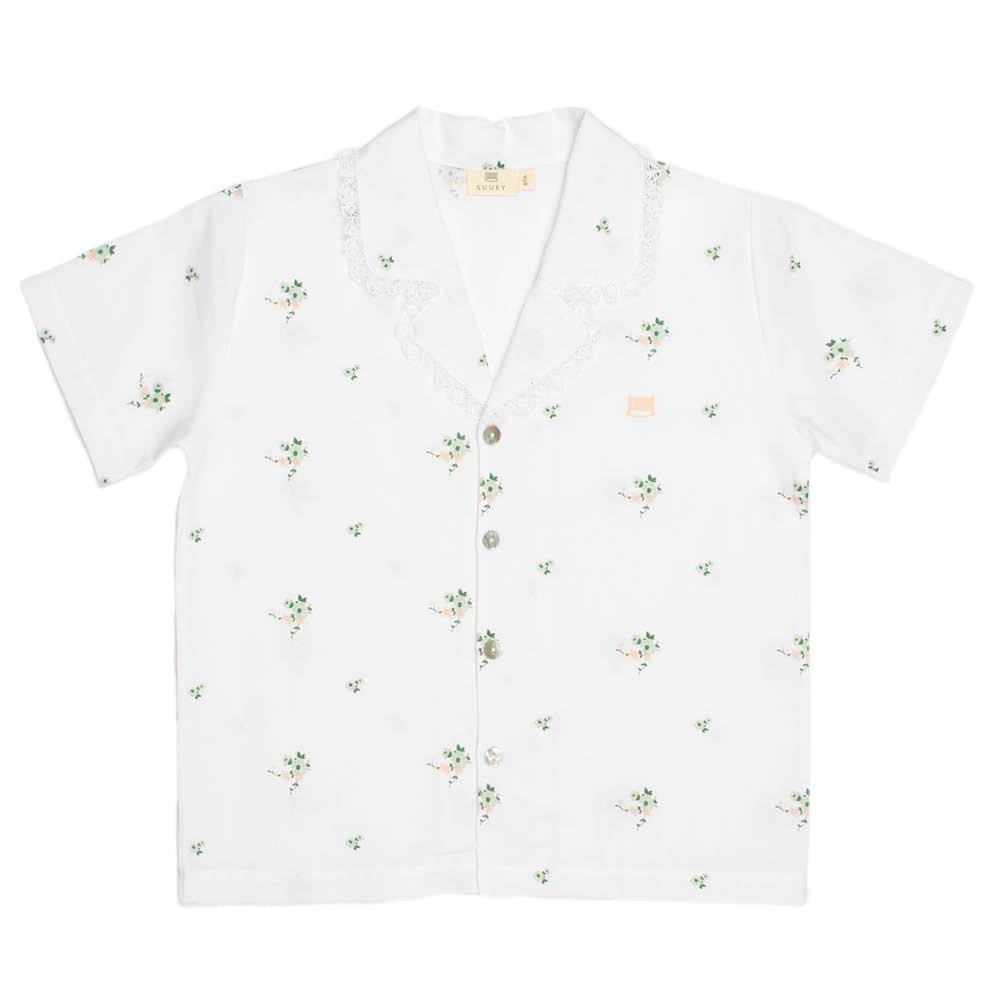 Botanical Flower Print | Girl's Set - Sets Suuky Porto