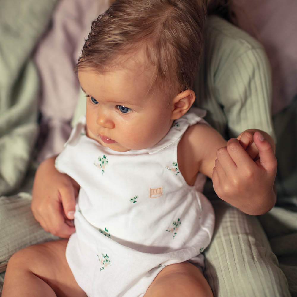 Botanical Flower Print | Romper - Rompers Suuky Porto