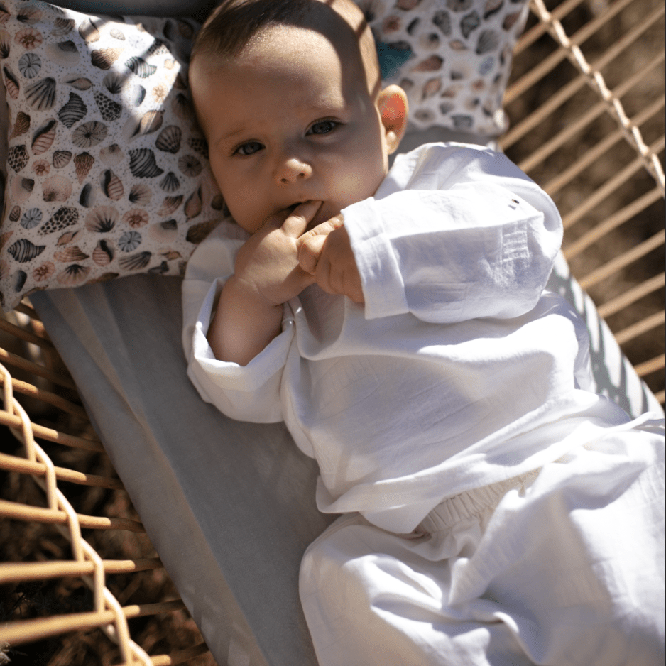 Damask | Baby Set | Dove - Sets Suuky Porto