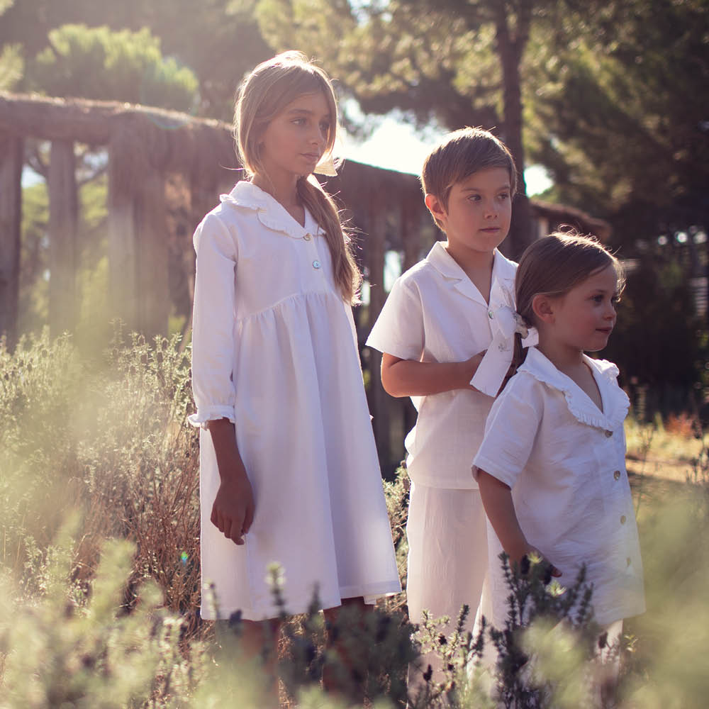Damask | Boy's Set | Dove - Sets Suuky Porto