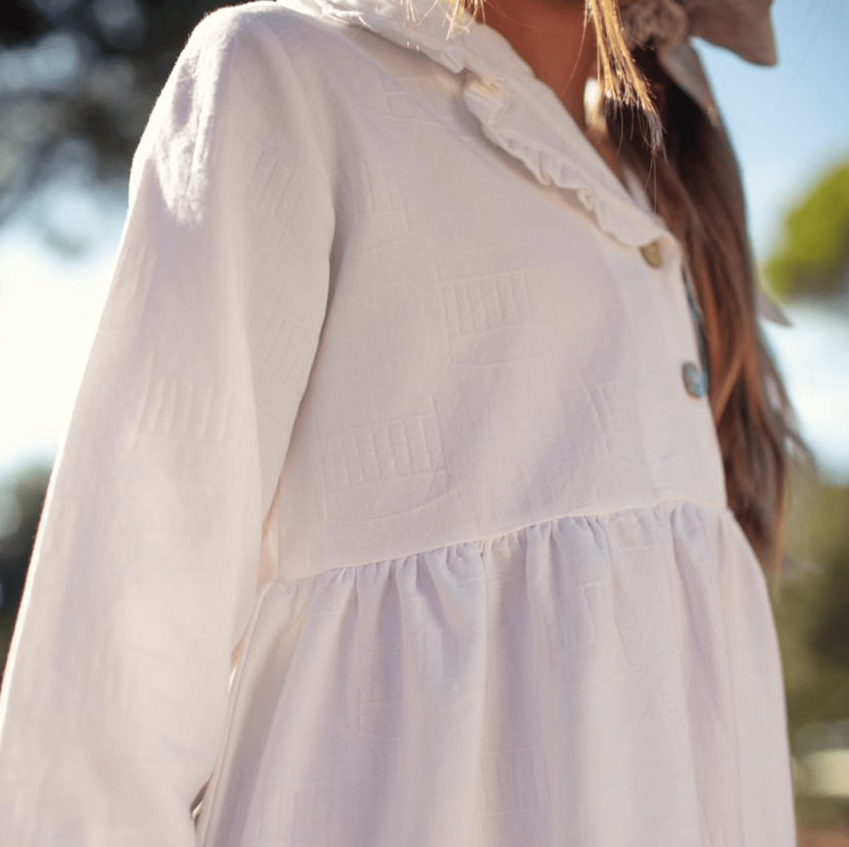 Damask | Woman's Dress | Dove - Dresses & Jumpsuits Suuky Porto