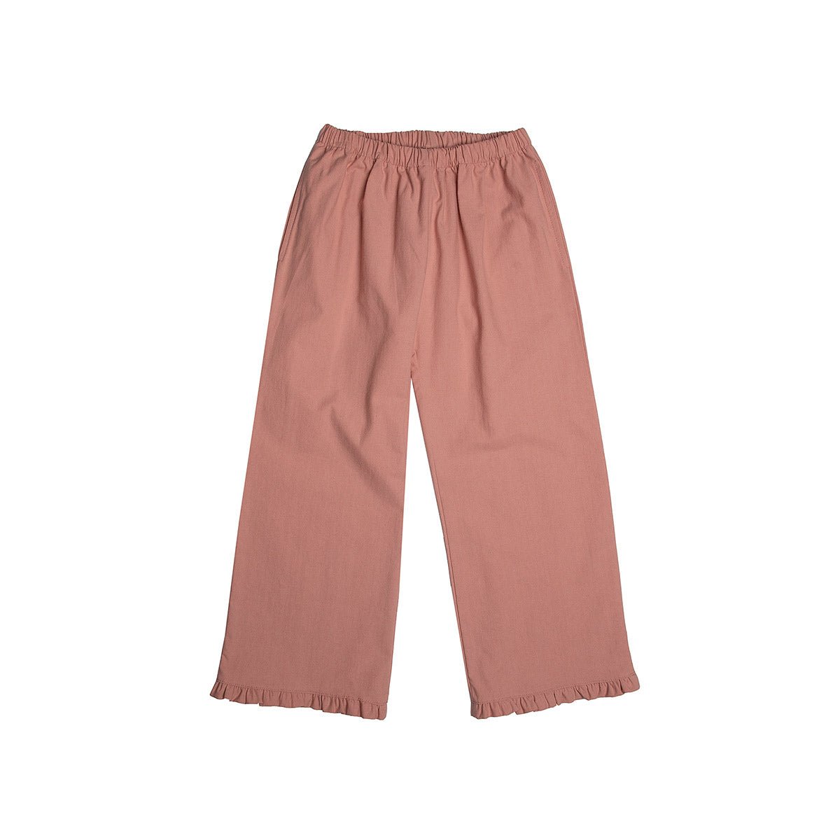Deluxe Woven Rose Tan Pants - Bottoms Suuky Porto