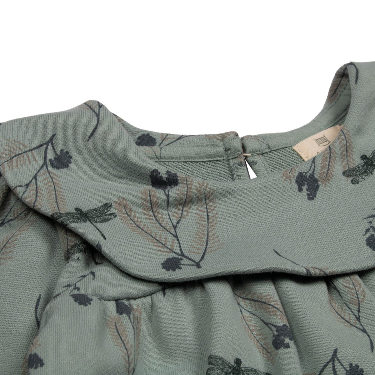 Fleece Relaxed Flower Baby Dress - Suuky Porto